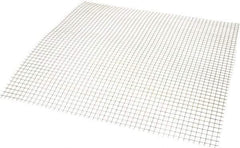 Value Collection - 21 Gage, 0.032 Inch Wire Diameter, 4 x 4 Mesh per Linear Inch, Stainless Steel, Welded Fabric Wire Cloth - 0.218 Inch Opening Width, 12 Inch Wide x 12 Inch Stock Length - Makers Industrial Supply