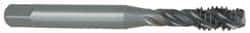 OSG - 1-12 UNC 4 Flute 3B Modified Bottoming Spiral Flute Tap - Vanadium High Speed Steel, Oxide Finish, 5-1/8" OAL, Right Hand Flute, Right Hand Thread, H4, Series 303 - Makers Industrial Supply