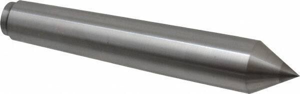 Riten - 1-1/4" Head Diam, Carbide-Tipped Steel Standard Point Solid Dead Center - Jarno 10 Taper, 1-1/4" Point Diam, 2" Point Length, 7-1/2" OAL - Makers Industrial Supply