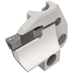 Iscar - 5mm Groove Width, 14mm Max Depth of Cut, Left Hand Cut, HFPAD Indexable Grooving Blade - HFPR/L Insert Style, Series Modular Grip - Makers Industrial Supply