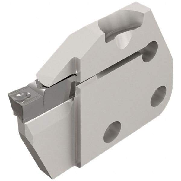 Iscar - Left Hand Cut, 5mm Insert Width, Cutoff & Grooving Support Blade for Indexables - 20mm Max Depth of Cut, 6mm Head Projection - Makers Industrial Supply