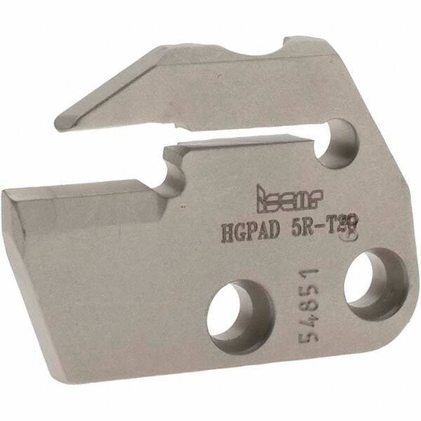 Iscar - Right Hand Cut, 5mm Insert Width, Cutoff & Grooving Support Blade for Indexables - 20mm Max Depth of Cut, 6mm Head Projection - Makers Industrial Supply