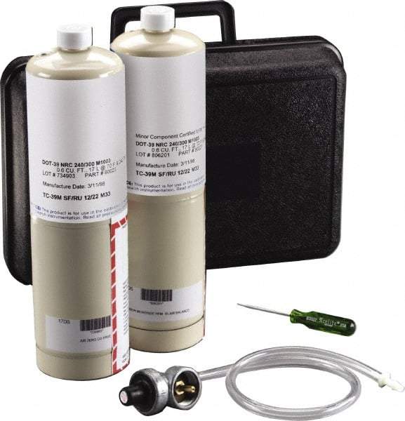 3M - CO Calibration Kit for SAR CO Monitoring - Black, Compatible with Portable Filter & Regulator Panels - Makers Industrial Supply