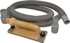 Hyde Tools - Dust Free Hand Vacuum Sander - Use With Shop Vacs - Makers Industrial Supply