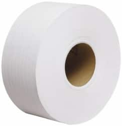 Scott - 1,000' Roll Length x 3.55" Sheet Width, Jumbo Roll Toilet Tissue - 2 Ply, White, Recycled Fiber - Makers Industrial Supply