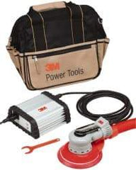 3M - 6 Inch Pad, 10,000 OPM, Electric Orbital Sander - Round, Palm Sander, 5 Amps - Makers Industrial Supply