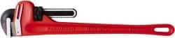 Paramount - 24" Cast Iron Straight Pipe Wrench - 3" Pipe Capacity - Makers Industrial Supply