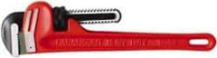 Paramount - 12" Cast Iron Straight Pipe Wrench - 2" Pipe Capacity - Makers Industrial Supply