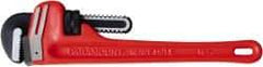 Paramount - 10" Cast Iron Straight Pipe Wrench - 1-1/2" Pipe Capacity - Makers Industrial Supply