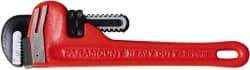 Paramount - 8" Cast Iron Straight Pipe Wrench - 1" Pipe Capacity - Makers Industrial Supply