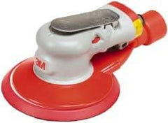 3M - 10,000 OPM, 17 CFM Air Consumption, 90 psi Air Pressure, Palm Air Orbital Sander - Round Pad, - Makers Industrial Supply