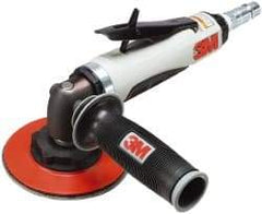 3M - 4 to 5" Disc, 12,000 RPM, Pneumatic Handheld Disc Sander - 3/8 NPT Inlet, 1 hp, 90 psi - Makers Industrial Supply