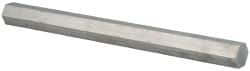 Value Collection - 1-3/4 Inch Width Across Flats x 36 Inch Long, Aluminum Hexagon Bar - Alloy 2024 - Makers Industrial Supply