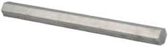 Value Collection - 1-1/2 Inch Width Across Flats x 72 Inch Long, Aluminum Hexagon Bar - Alloy 2024 - Makers Industrial Supply