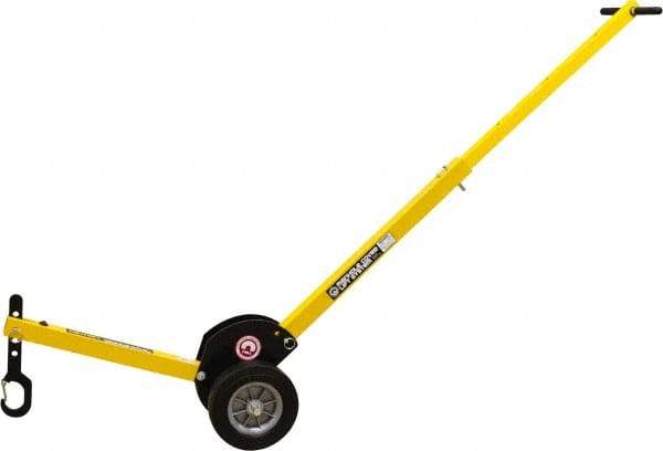 Mag-Mate - 400 Lb Load Capacity, Lift Magnet Dolly - 10" High x 41" Long x 13" Wide - Makers Industrial Supply