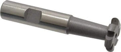 Value Collection - 3/32" Radius, 3/16" Circle Diam, 7/8" Cutter Diam, Shank Connection, Convex Radius Cutter - 1/2" Shank Diam, 3" OAL, High Speed Steel, Uncoated, 6 Teeth, Weldon Flat - Makers Industrial Supply