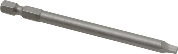 Wera - #2" Square Size Square Recess Bit - 1/4" Hex Drive, 3-1/2" OAL - Makers Industrial Supply