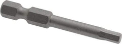 Wera - 5/32" Hex Bit - 1/4" Hex Drive, 2" OAL - Makers Industrial Supply