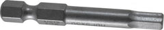 Wera - 5mm Hex Bit - 1/4" Hex Drive, 2" OAL - Makers Industrial Supply