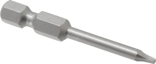 Wera - #00" Square Size Square Recess Bit - 1/4" Hex Drive, 1-5/16" OAL - Makers Industrial Supply