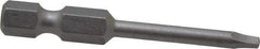 Wera - #0" Square Size Square Recess Bit - 1/4" Hex Drive, 1-5/16" OAL - Makers Industrial Supply