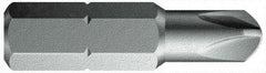 Wera - 1/4 Torq-Set Bit - 1/4" Hex Drive, 1-1/4" OAL - Makers Industrial Supply