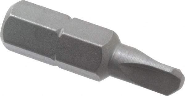 Wera - #3 Tri-Wing Bit - 1/4" Hex Drive, 1" OAL - Makers Industrial Supply