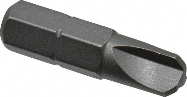 Wera - #5 Tri-Wing Bit - 1/4" Hex Drive, 1" OAL - Makers Industrial Supply