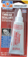 Permatex - 50 mL Tube, White, Paste High Strength Threadlocker - Series 592 - Makers Industrial Supply