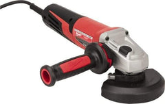 Milwaukee Tool - 5" Wheel Diam, 2,800 to 11,000 RPM, Corded Angle & Disc Grinder - 5/8-11 Spindle, 120 Volts, 13 Amps - Makers Industrial Supply