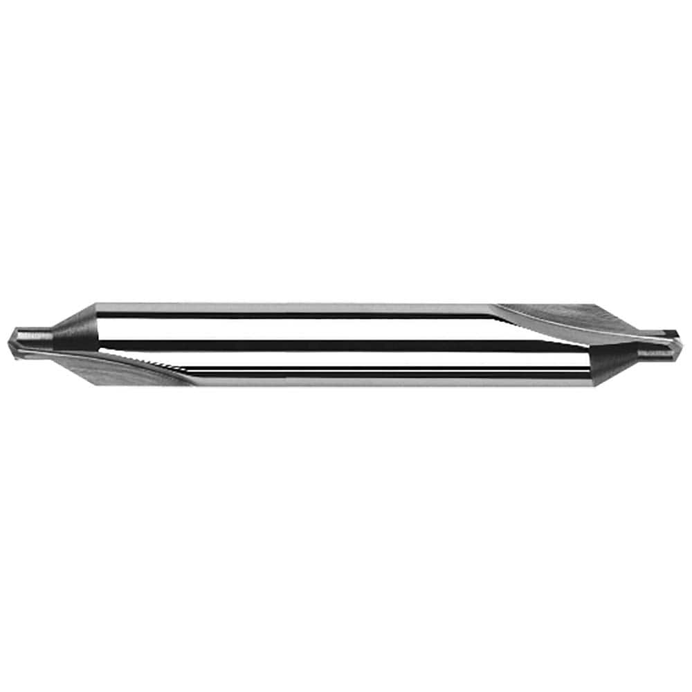 Harvey Tool - #1 60° 1/8" Body Diam Solid Carbide Combo Drill & Countersink - Exact Industrial Supply