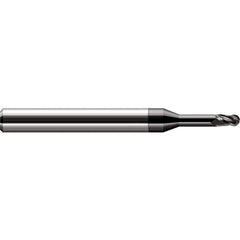 Harvey Tool - Ball End Mills; Mill Diameter (mm): 0.80 ; Mill Diameter (Inch): 1/32 ; Mill Diameter (Decimal Inch): 0.0310 ; Number of Flutes: 3 ; Length of Cut (Decimal Inch): 0.0460 ; Material: Solid Carbide - Exact Industrial Supply