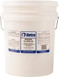 Detco - 5 Gal Pail Finish - Use on Resilient Flooring - Makers Industrial Supply