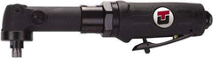 Universal Tool - Angle Handle, Angle Air Die Grinder - 12,000 RPM, Rear Exhaust, 4 CFM, 1 hp, 90 psi - Makers Industrial Supply