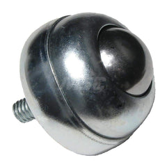 Ball Transfers; Base Shape: Round; Working Orientation: Ball up; Mount Type: Stud; Load Capacity (Lb.): 75; Mount Height: 1.375 in; Housing Diameter: 1.750; Overall Diameter: 1.750; Stud Length: 0.6875 in; Housing Finish: Galvanized; Thread Size: 5/16-18;