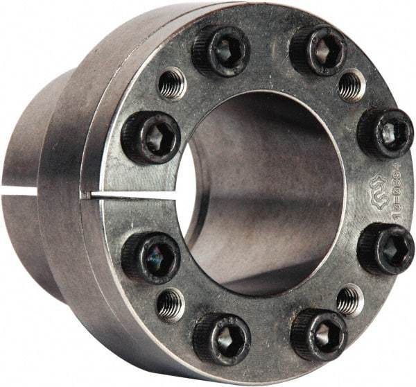 Climax Metal Products - M10 Thread, 70mm Bore Diam, 90mm OD, Shaft Locking Device - 9 Screws, 34,204 Lb Axial Load, 4.685" OAW, 2.559" Thrust Ring Width, 3,928 Ft/Lb Max Torque - Makers Industrial Supply