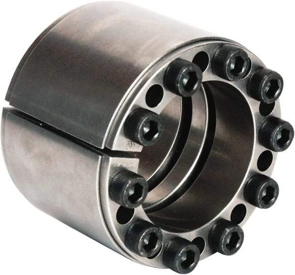 Climax Metal Products - M8 Thread, 38mm Bore Diam, 75mm OD, Shaft Locking Device - 7 Screws, 32,411 Lb Axial Load, 2.953" OAW, 1.732" Thrust Ring Width, 2,020 Ft/Lb Max Torque - Makers Industrial Supply