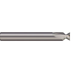 Harvey Tool - 48° 5/64" Cut Diam, 0.045" Cut Width, Solid Carbide Dovetail Cutter - Exact Industrial Supply