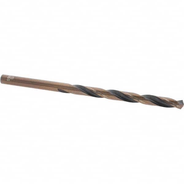 Import - 0.185" High Speed Steel, 135° Point, Straight Shank Maintenance Drill Bit - Makers Industrial Supply