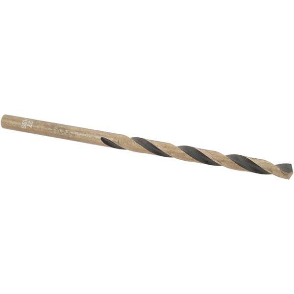 Import - 0.144" High Speed Steel, 135° Point, Straight Shank Maintenance Drill Bit - Makers Industrial Supply