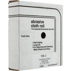 Value Collection - Shop Rolls   Abrasive Material: Aluminum Oxide    Roll Width (Inch): 2 - Makers Industrial Supply