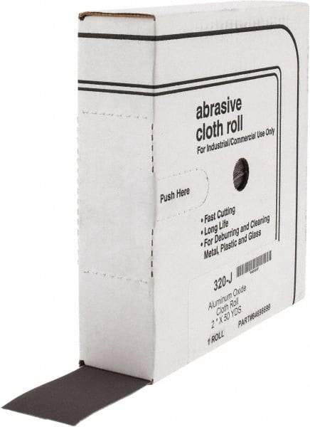 Value Collection - Shop Rolls   Abrasive Material: Aluminum Oxide    Roll Width (Inch): 2 - Makers Industrial Supply