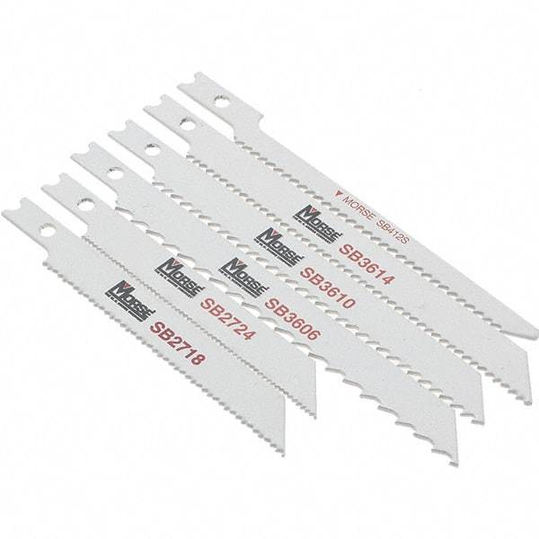 M.K. MORSE - Jig Saw Blade Sets Blade Material: Bi-Metal Minimum Blade Length (Inch): 3 - Makers Industrial Supply