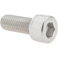 Value Collection - M10x1.50 Metric Coarse Hex Socket Drive, Socket Cap Screw - Grade 18-8 & Austenitic A2 Stainless Steel, Fully Threaded, 25mm Length Under Head - Makers Industrial Supply