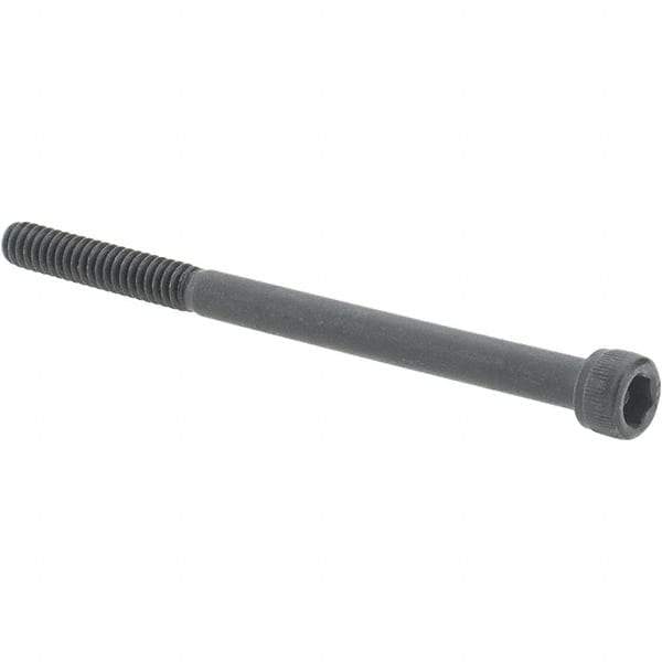 Value Collection - #10-24 UNC Hex Socket Drive, Socket Cap Screw - Alloy Steel, Black Oxide Finish, Partially Threaded, 2-3/4" Length Under Head - Makers Industrial Supply