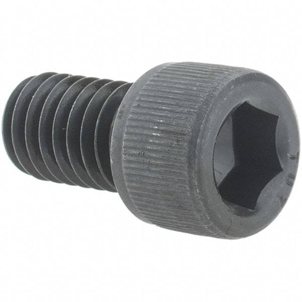 Value Collection - 3/8-16 UNC Hex Socket Drive, Socket Cap Screw - Alloy Steel, Black Oxide Finish, Fully Threaded, 5/8" Length Under Head - Makers Industrial Supply