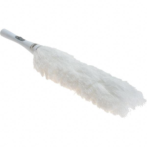 Value Collection - Microfiber Duster - 23" OAL, White - Makers Industrial Supply