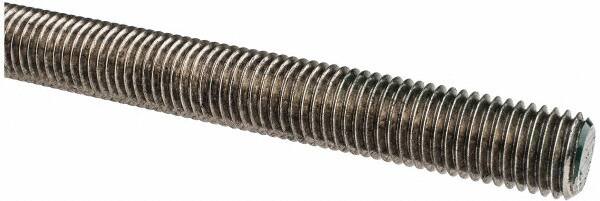 Made in USA - 3/4-10 UNC (Coarse), 3' Long, Stainless Steel Threaded Rod - Right Hand Thread - Makers Industrial Supply