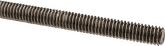 Made in USA - 5/16-18 UNC (Coarse), 6' Long, Stainless Steel Threaded Rod - Right Hand Thread - Makers Industrial Supply