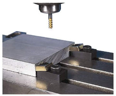 Mitee-Bite 1.94" OAL, 3/4" T slot, 17,792.89 N Holding Force, Steel, T Slot Toe Clamp 0.62" Body Height, 1" Jaw Wide x 0.38" Jaw Height, 1" Overall Height, 1.12" Wide - Makers Industrial Supply